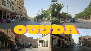 جولة في بعض شوارع مدينة وجدة 🇲🇦 البداية من ديور العسكر مرورا بشارع محمد الخامس 🌞 LA VILLE DE OUJDA [upl. by Notaes]