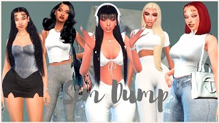 SIMSMAS DAY 7  Patreon Female Sim Dump  CC Folder and Sim Download  SIMS 4 [upl. by Marron]