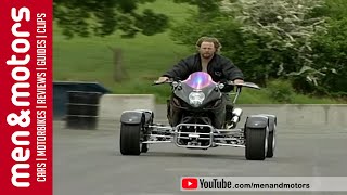 Custom Built Suzuki Hayabusa QuadBike [upl. by Nannah]