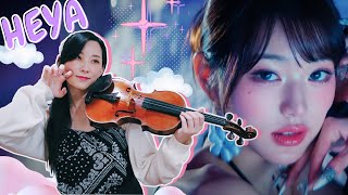 quotHEYAquot IVE Violin Cover Free Sheet Music [upl. by Hanimay]