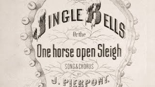 JINGLE BELLS Original 1857 Lyrics amp Chorus Tom Roush [upl. by Ifar636]