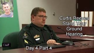 Curtis Reeves Stand Your Ground Hearing Day 4 Part 4 [upl. by Naanac132]