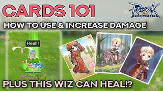 CARDS 101 INCREASE DAMAGE  SPECIAL EFFECTS  Ragnarok Mobile Eternal Love [upl. by Ahsinet]