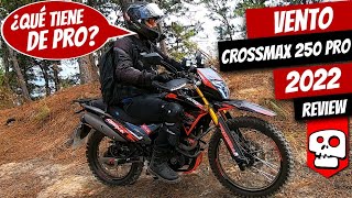 Vento Crossmax 250 Pro reseña  Los 10 PUNTOS a considerar  Alets Go [upl. by Abdu]