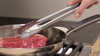 How to Pan Sear a Steak [upl. by Ivanna182]