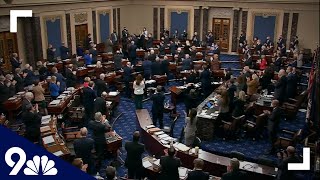 Officer Eugene Goodman gets standing ovation in Senate [upl. by Betta]