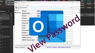 How to Recover Outlook Account 2021  Show The Email Password In Outlook [upl. by Ettelracs]