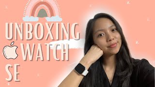 Apple Watch SE Unboxing Indonesia  First experience [upl. by Gyatt208]