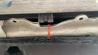 Loose Plastic Splash Shield  Screw Clip Fell Off  Dragging  Easy Fix car [upl. by Collar712]