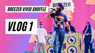 Breezer Vivid Shuffle Grand Finale ft TheDeeMCOfficial MCAltaf Stunnahbeatz  BVS 2021  VLOG 1 [upl. by Alarick393]