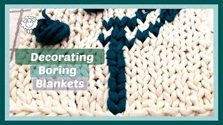 DIY Chunky Knit Blanket [upl. by Anya221]