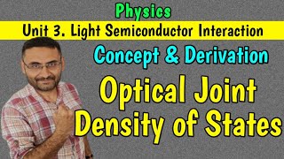 Optical Joint Density of States PHYSICS BEBTech 1st year light semiconductor in हिन्दी [upl. by Elleinahc429]