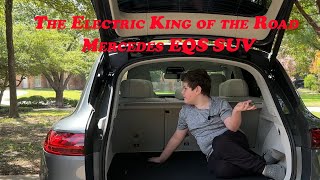 Meet the Mercedes Benz EQS 450 SUV  the Electric King of the Road [upl. by Idnal]