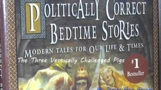 The Three Vertically Challenged Pigs audio story Politically Correct Bedtime Stories [upl. by Yffub]