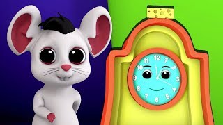 hickory dickory banchina filastrocche canzoni educative Preschool Songs Hickory Dickory Dock [upl. by Ayikan]