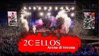 2CELLOS  Back in Black Live at Arena di Verona [upl. by Aveer]