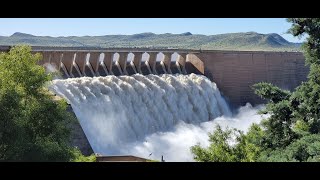 Gariep dam overflowing  23 Feb 2023 [upl. by Argela]