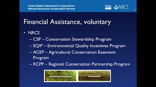 NRCS and Local Conservation Opportunities [upl. by Nobel]