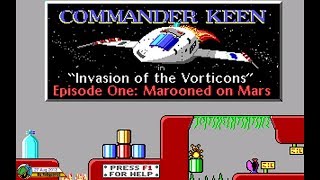 Commander Keen 1 1991 MSDOS  Marooned on Mars Full Longplay720p60 [upl. by Cornela]