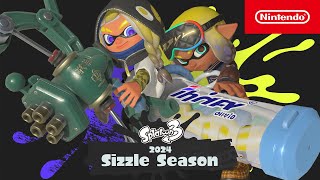 Splatoon 3  Sizzle Season 2024  Nintendo Switch [upl. by Aidile475]