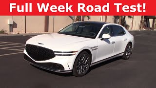 2023 Genesis G90 35T ESupercharger Review [upl. by Adnotal]