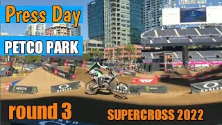 AMA Supercross 2022 San Diego Rd 3  Petco Park Stadium  Practice RAW [upl. by Nosemaj]