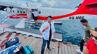 My First Seaplane ride in Maldives 🇲🇻 [upl. by Agamemnon]