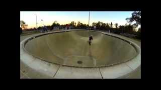 Keyhole Bowl Lip Carving Skate Video [upl. by Nissy502]