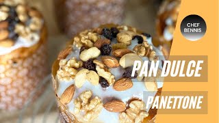 Como hacer Pan Dulce  Panettone Italiano [upl. by Belanger]