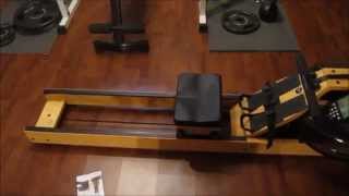 WaterRower S4 Rower on House of Cards Review amp Howto [upl. by Leelahk]