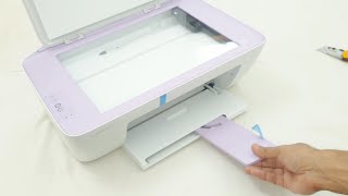 HP Deskjet 2331 Printer  Unboxing Print amp Scan Test [upl. by Sonitnatsnoc]