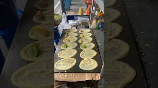 Thai Pancake Roll  Thai Street Food shortsvideo [upl. by Becka]