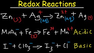 How To Balance Redox Reactions  General Chemistry Practice Test  Exam Review [upl. by Waddington397]