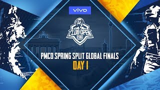 EN PMCO Global Finals Day 1  Vivo  PUBG MOBILE CLUB OPEN [upl. by Fionna]