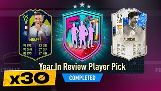 FIFA 23 30 x NEW Year in Review Player Pick Packs [upl. by Euqinim889]