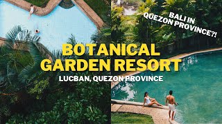 BALI VIBES IN QUEZON PROVINCE Botanical Garden Resort Lucban Quezon [upl. by Ydnil]