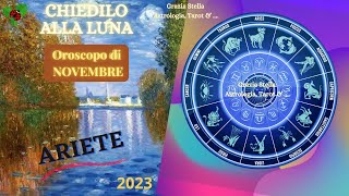 ARIETE💚OROSCOPO DI NOVEMBRE 2023💚 astrologia oroscopodinovembre ariete [upl. by Anesuza]