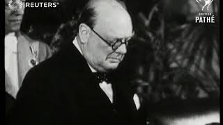 Winston Churchills speech in tribute to the Civil Defence Forces in London 1941 [upl. by Sane379]