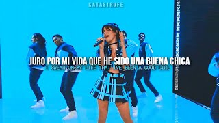 Camila Cabello ft DaBaby  My Oh My Español  Lyrics [upl. by Llehsram]