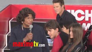 Katherine Paris Prince Blanket Jackson at MJs Hand And Footprint Ceremony [upl. by Eduj534]