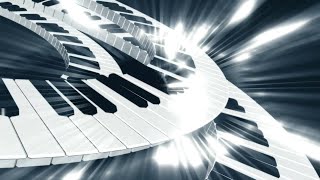 Piano Background Loop  Motion Graphics Animated Background Copyright Free [upl. by Arnaldo711]