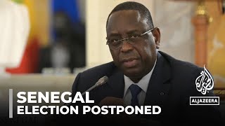 Senegal’s Macky Sall postpones presidential election [upl. by Tabb]