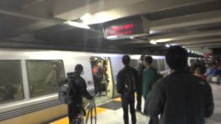 BART  Daly City Train On Platform 2  Embarcadero Station [upl. by Moclam]