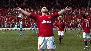 wayne rooney bicycle kick goal vs manchester city FIFA 12 [upl. by Arias615]