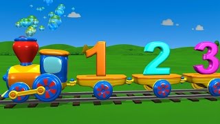 TuTiTu Preschool  Numbers Train Song [upl. by Atteloj]