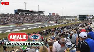 Amalie Motor Oil NHRA Gatornationals 2024  🔴Live [upl. by Nilat]