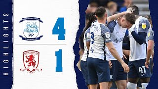 Highlights PNE 4 Middlesbrough 1 [upl. by Bethezel]