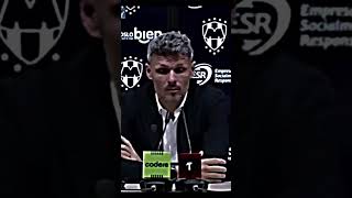 Tano Ortiz responds firmly to a reporter who questions his result Monterrey vs Tigres CLASICO REGIO [upl. by Mariellen490]