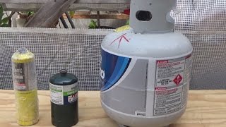 DIY To chill or not to chill two ways to refill propane canisters [upl. by Hgieliak]