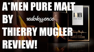 AMen Pure Malt by Thierry Mugler Fragrance  Cologne Review [upl. by Goodspeed]